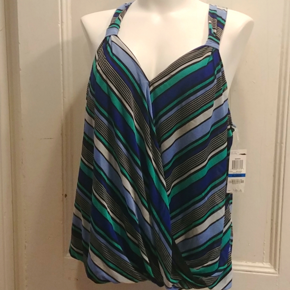 NWT INC International Concepts Sleeveless Blouse